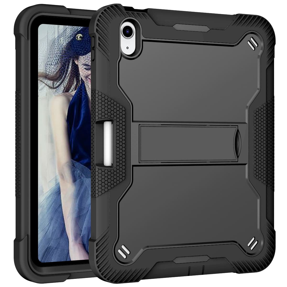 Suitable for ipad10 (2022) 10th generation protective cover, tablet silicone cover, 10.9-inch shell holder, Apple new model