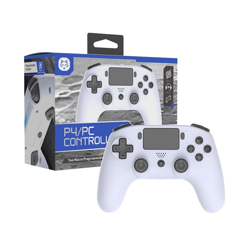 [Factory Direct] PS4 Wireless Controller with Joystick, Motion Sensing, Turbo, Macro Programming PS4 Game Controller PC Gamepad