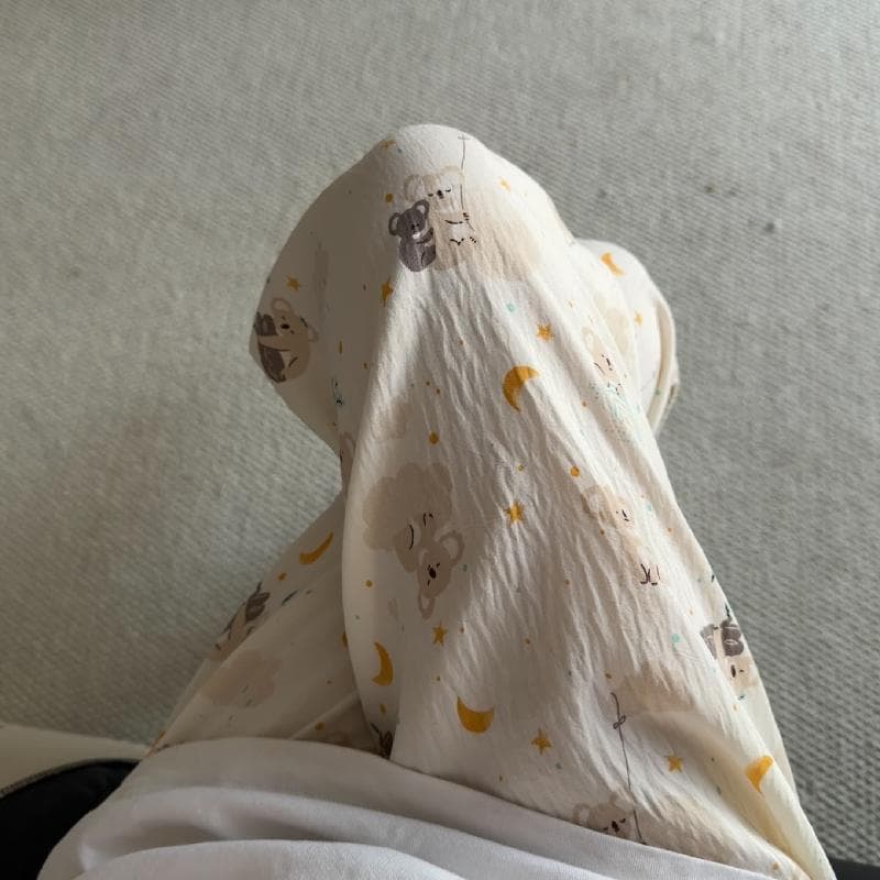 Women's Thin Summer Casual Pajama Pants for Lounging, Cartoon Home Wear, Outdoor Mosquito-Proof Air Conditioning Pants Wholesale