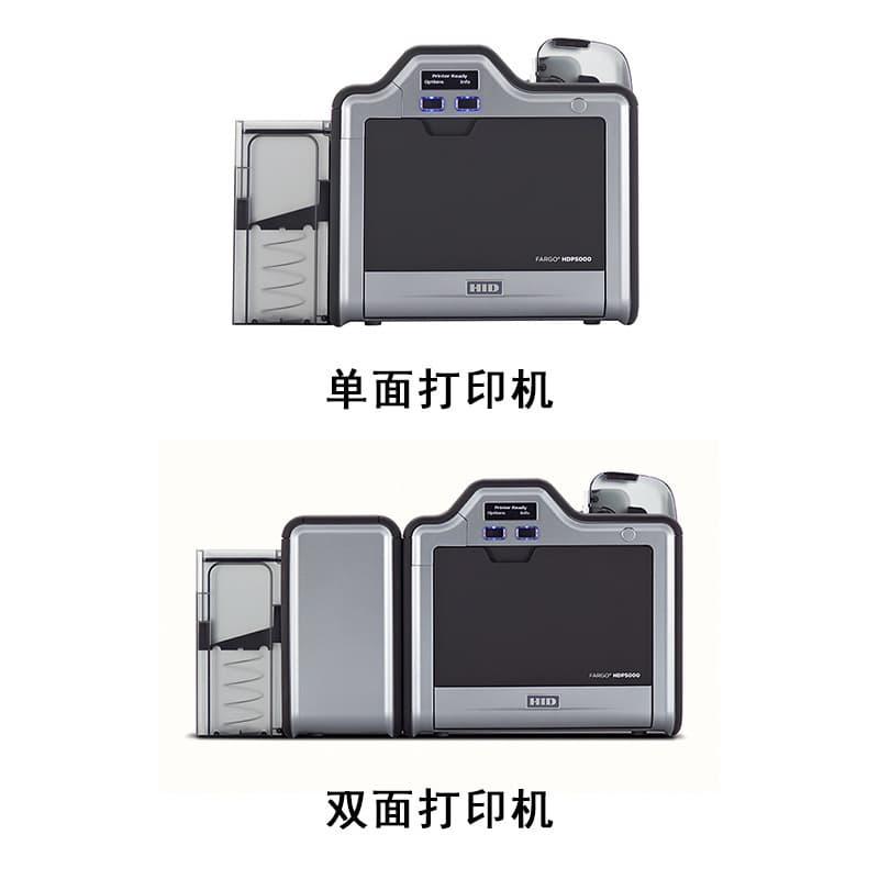 HID Fargo HDP5000/HDP6600 retransfer PVC card printer, high-definition card printer