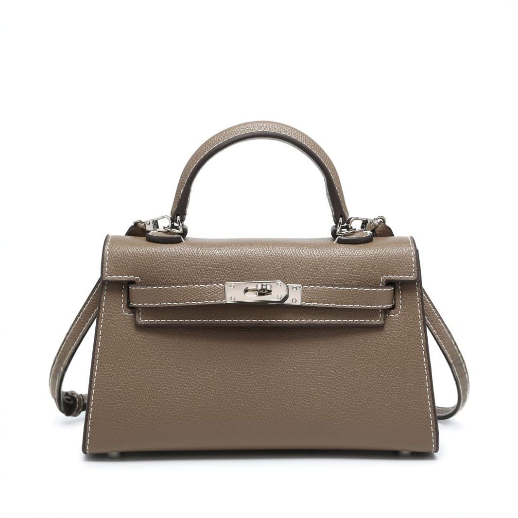 2026 New Stylish Crossbody Bag Kelly Bag Premium Women's Handbag 22cm High-Quality Versatile Crossbody Bag