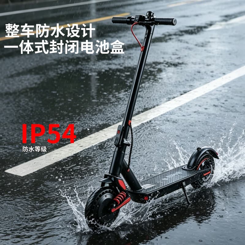 Cross-border wholesale electric scooter for adults and students, foldable two-wheel battery-powered vehicle, commuting essential, factory wholesale