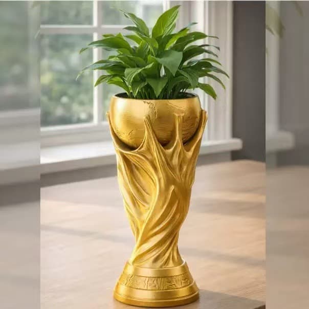 Cross-Border New Product World Cup Shape Beer Mug 2026 USA-Canada-Mexico World Cup Hercules Planter