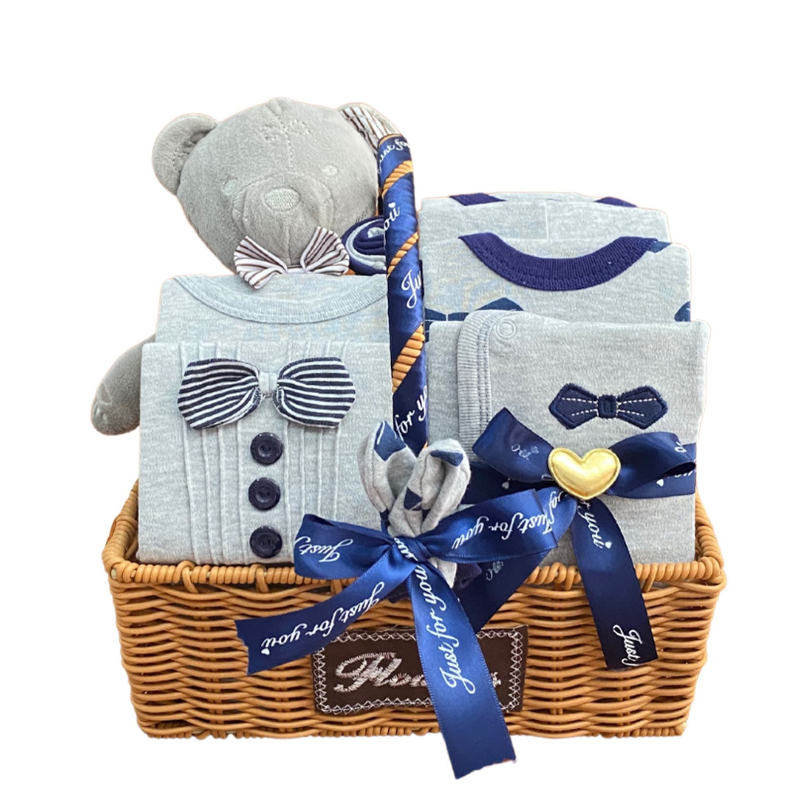 Seasonal Newborn Baby Clothes Gift Set for Boys and Girls, Full Moon and 100-Day Outfit Gift Box