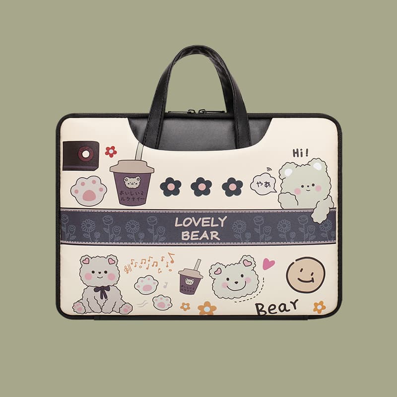 Laptop bag compatible with Huawei, Xiaomi, Lenovo, Apple MateBook 13/14/15.6 inch, waterproof