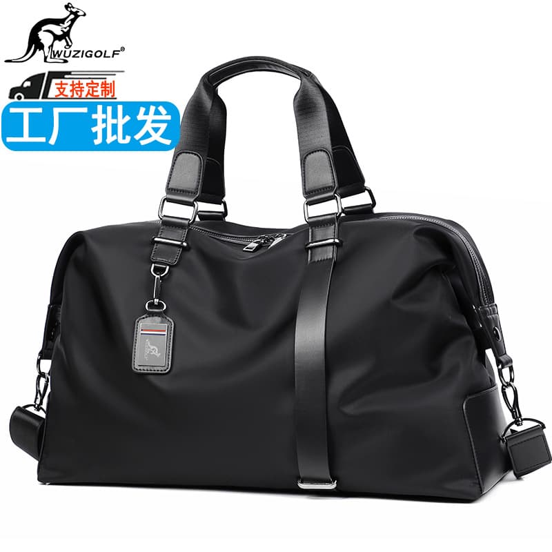 Waterproof Travel Cloth Bag Unisex Casual Short Trip Shoulder Crossbody Fitness Men's Korean Style Oxford Fabric Ladies Bag