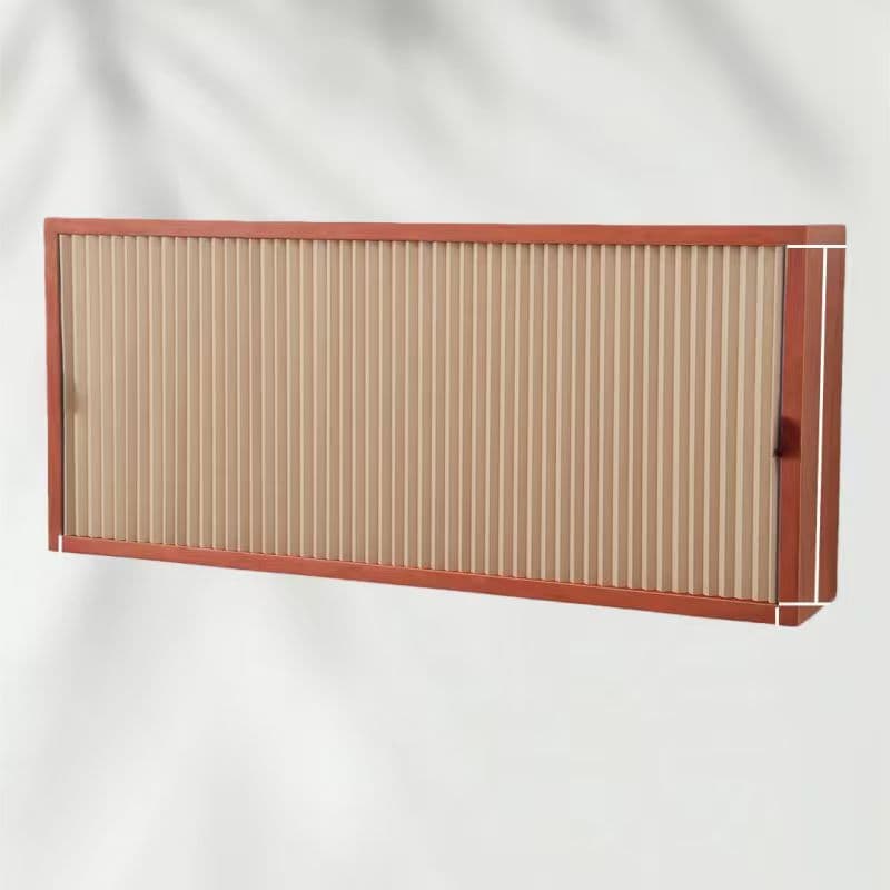 CB Self-Adhesive Double-Sided Curtain, Foldable Partition Pleated White Sheer Curtain