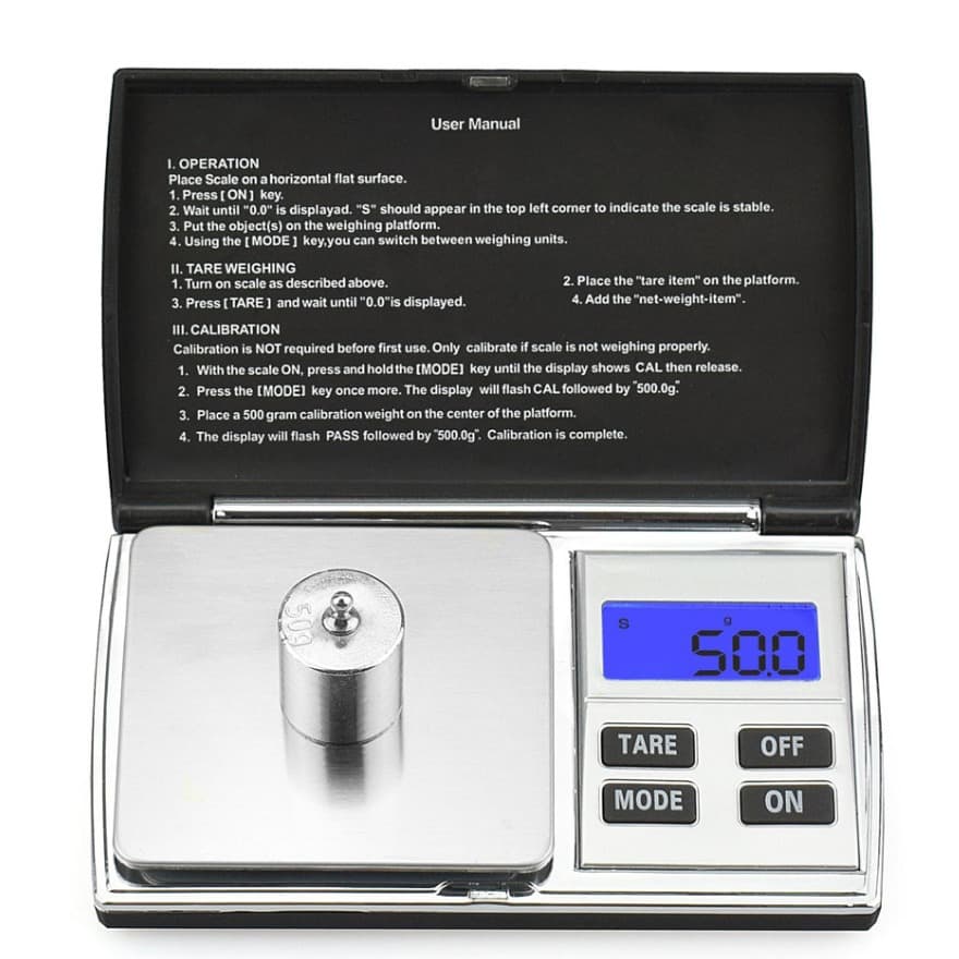 Factory Direct Kitchen Scale Electronic Scale 0.01g Precision 300g with Protective Case