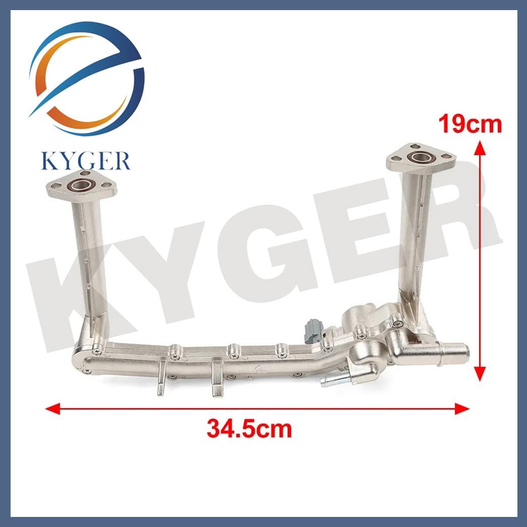 For Land Rover Jaguar Aluminum Heater Hose LR109401 LR122710 C2Z18624 AJ814053