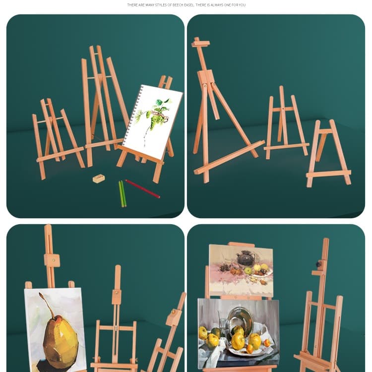 Desktop Tabletop Easel Drawing Board Set, Adjustable 4K Sketch Easel, Portable Folding Storage for Art Students