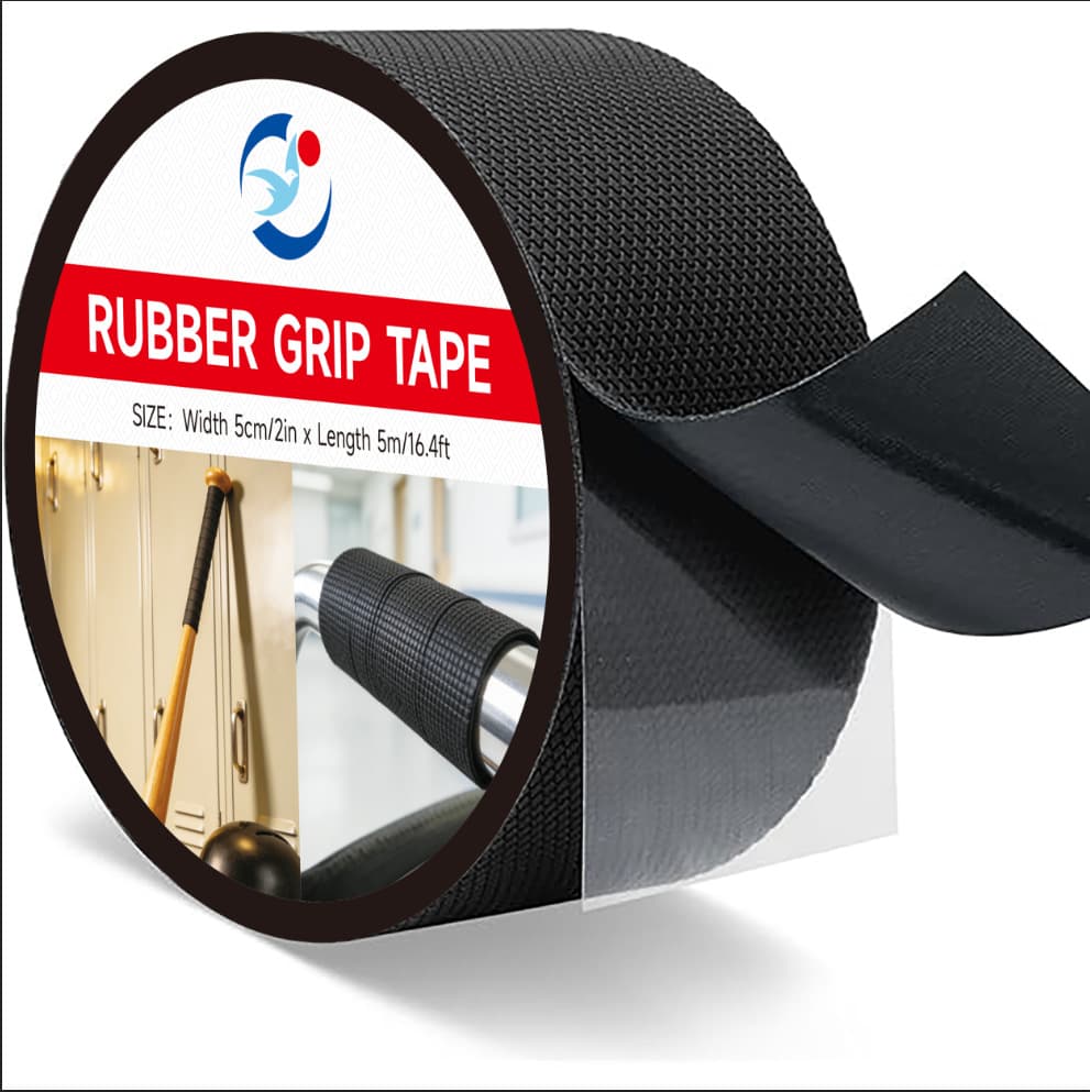 Rubber Grip Tape, Non-Abrasive Grip Tape for Handles, Strong
