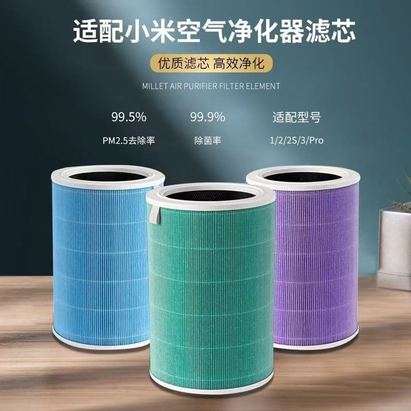For Xiaomi Air Purifier Filter PROH Filter Composite Filter Net, Removes Bacteria, Formaldehyde, and PM2.5
