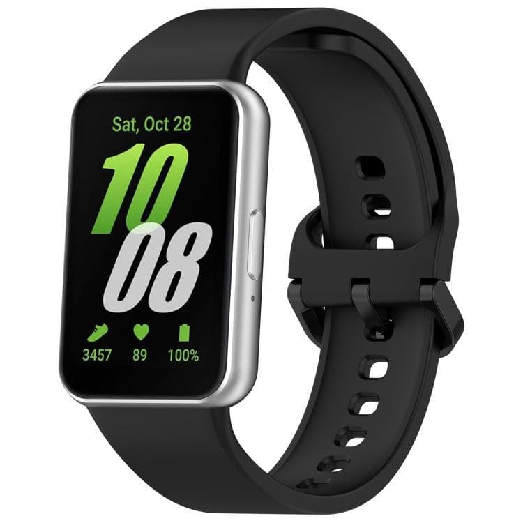 Xdfind Solid Color Buckle Silicone Strap for Samsung Galaxy Fit3 Sm-R390