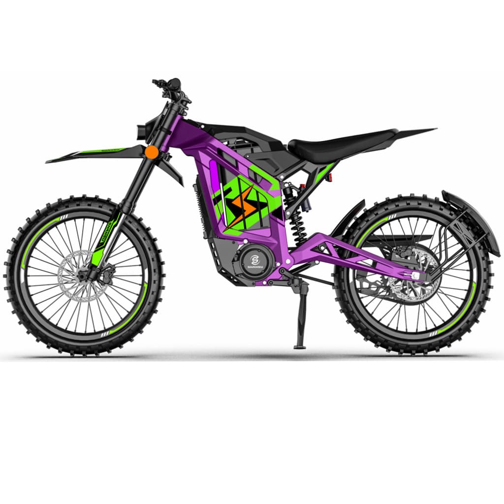 High-Speed Off-Road Electric Motorcycle with Aluminum Frame, Lithium Battery, 8000Wv Off-Road Vehicle, Two-Wheeled Motorcycle