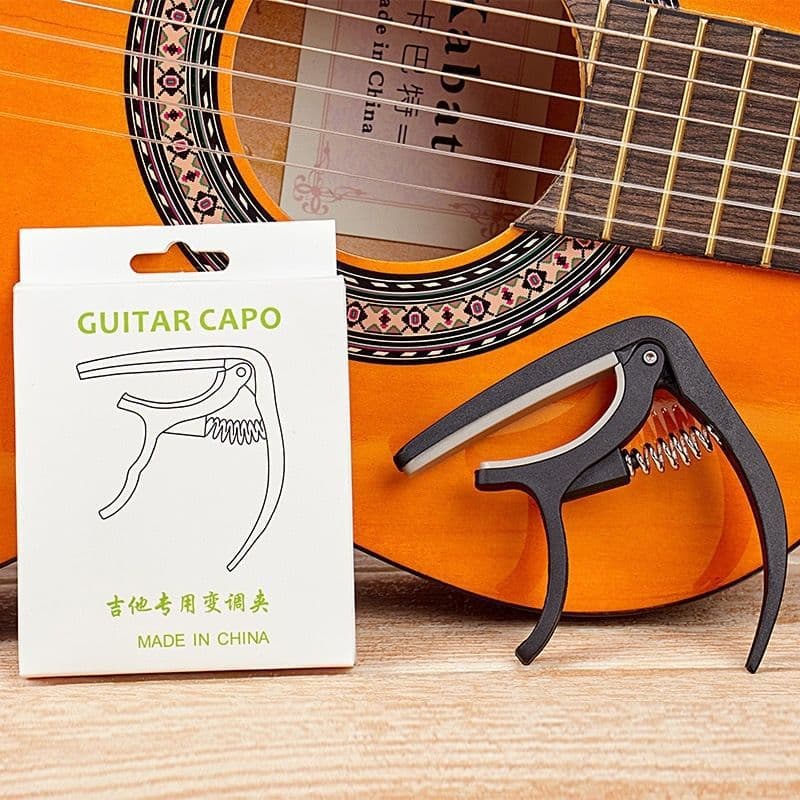 Guitar Capo, Individually Packaged Plastic Capo, 2-in-1 Electric and Classical Guitar Clip, Guitar Accessories