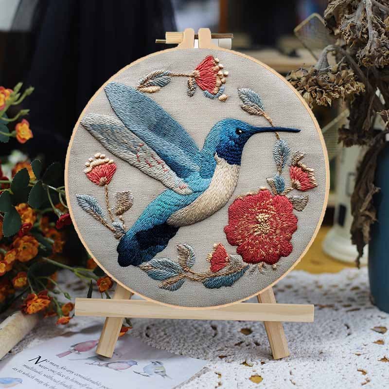 Original Cross-Border Hand Embroidery DIY Kit with European-Style 3D Designs