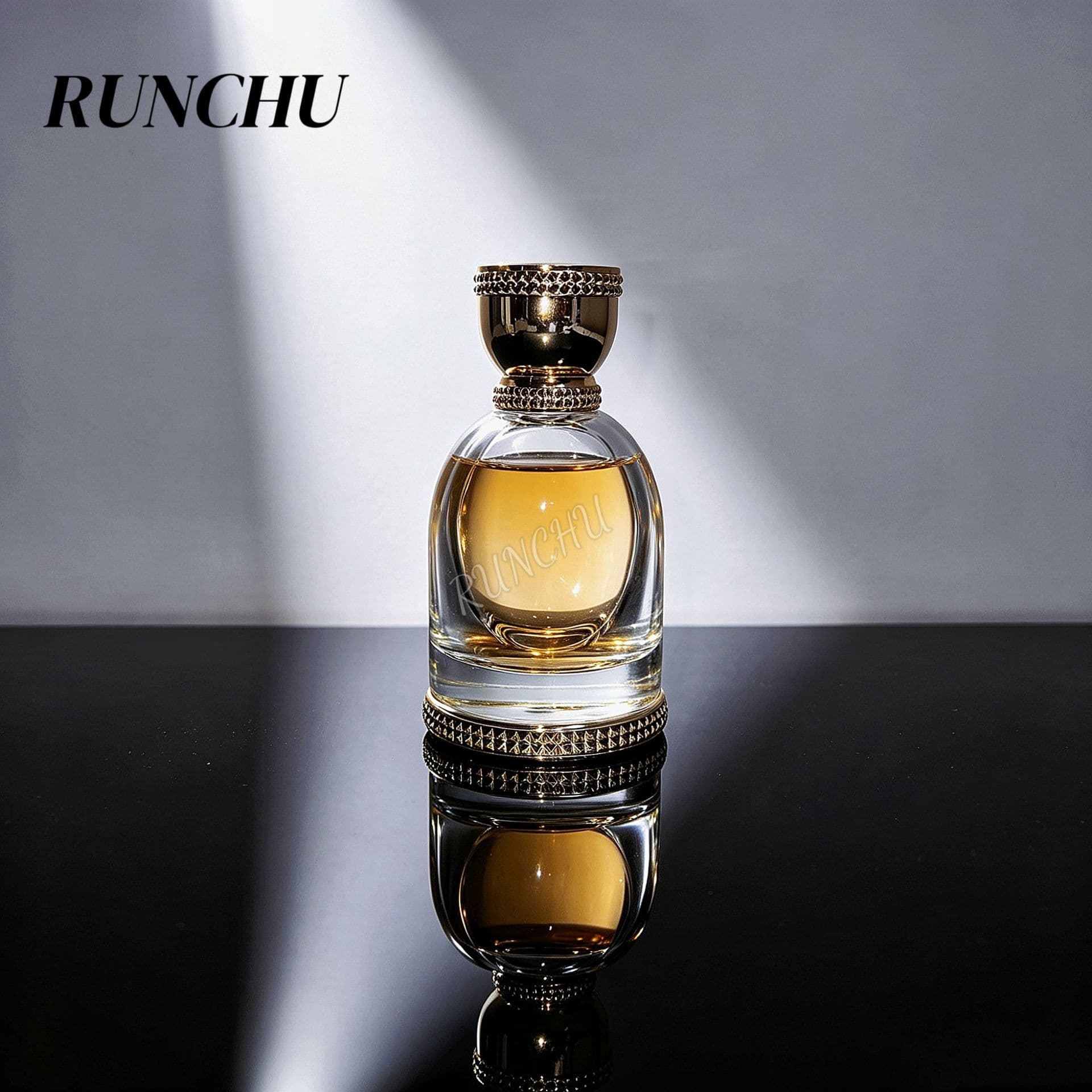 Factory Direct Premium Perfume Bottle Transparent Glass Portable Perfume Atomizer Ins Style Perfume Bottle