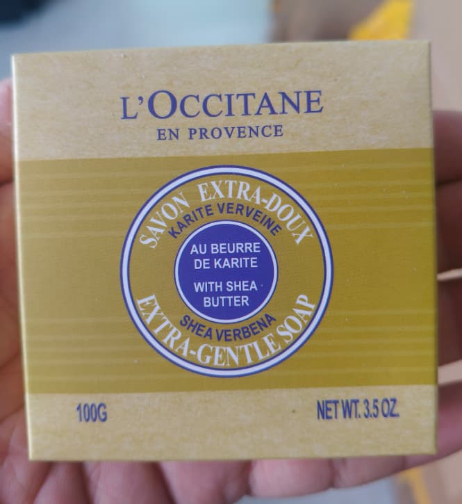 L'Occitane Soap Gift Set 50g Shea Butter Soap, Verbena Soap, Cherry Blossom Soap, Handmade Soap