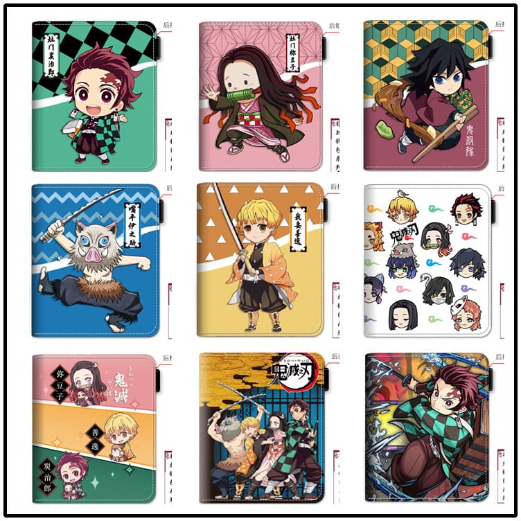 Collection *Demon Slayer: Kimetsu no Yaiba] High-quality supply of anime and cartoon peripherals wholesale wallet manufacturers direct sales drop shipping