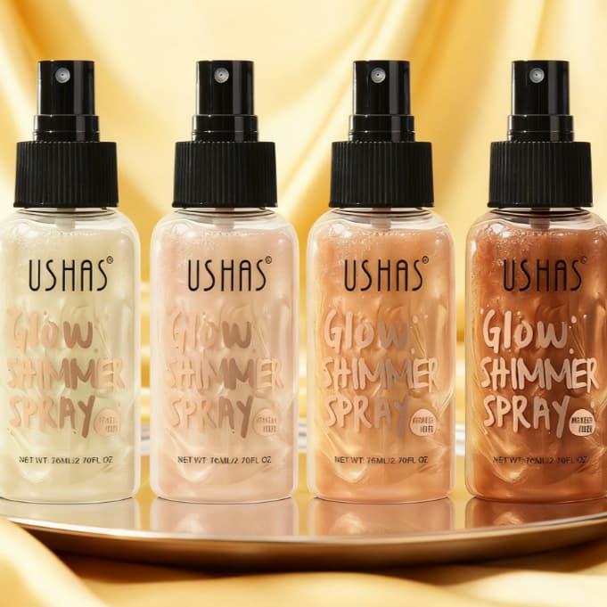 USHAS Cross-border Europe and America Liquid Highlight Brightening Foundation Concealer Long-lasting Waterproof Oil-control Shimmer FS294
