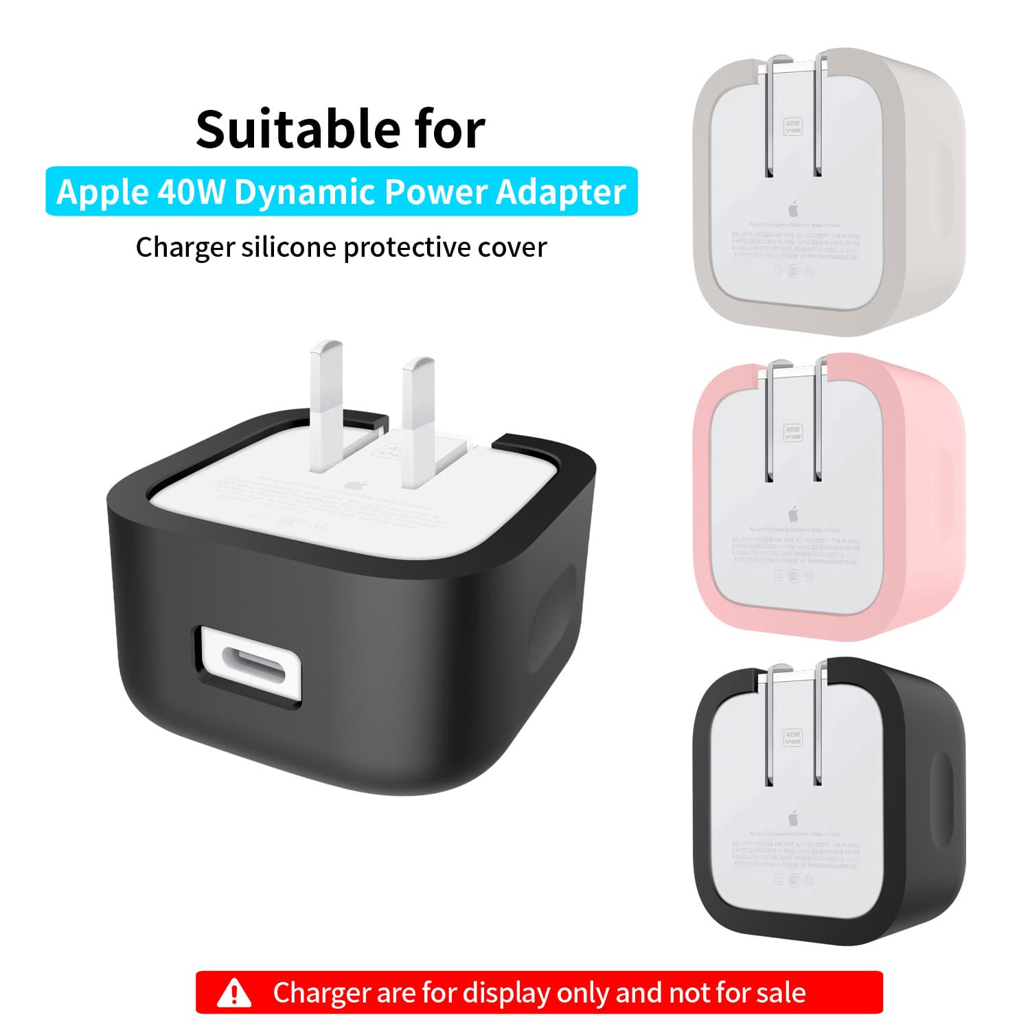 For Apple New 40W Dynamic Power Charger Protective Case Full Coverage Anti-Drop Anti-Scratch Case