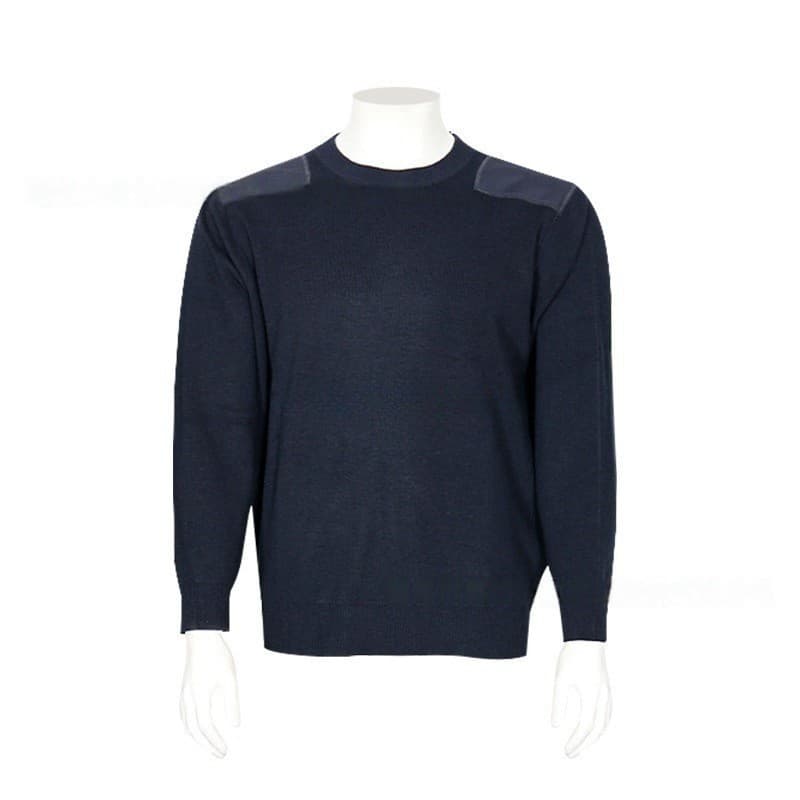 Thick men's aramid wool sweater for emergency rescue, cold-resistant, warm and heat-insulating underwear