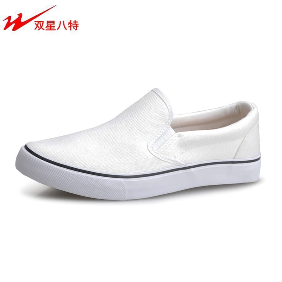 Double Star Eight Deck Shoes Casual Shoes Men's Comfortable Lazy Shoes Elastic Mouth Foot Shoes Non-Slip Wear-Resistant Breathable Shoes