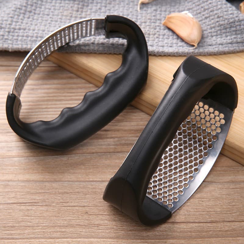 Stainless Steel Garlic Press Kitchen Tool Manual Ring Garlic Grinder Garlic Grinder Garlic Grinder Household Garlic Peeler