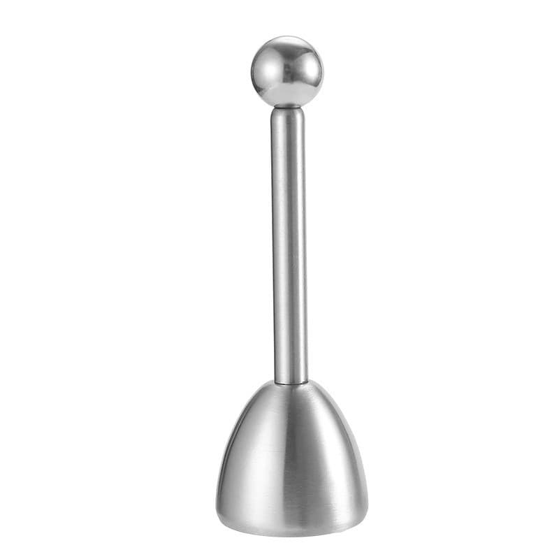 Stainless Steel Egg Opener, Eggshell Cutter, Household Egg Cracking Tool with Spring Mechanism
