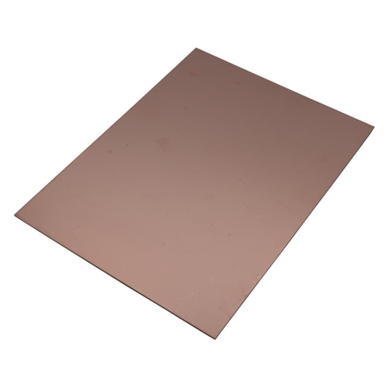 Risym Single-Sided Fiberglass Copper Clad Board 20*30cm 1.5mm Thick