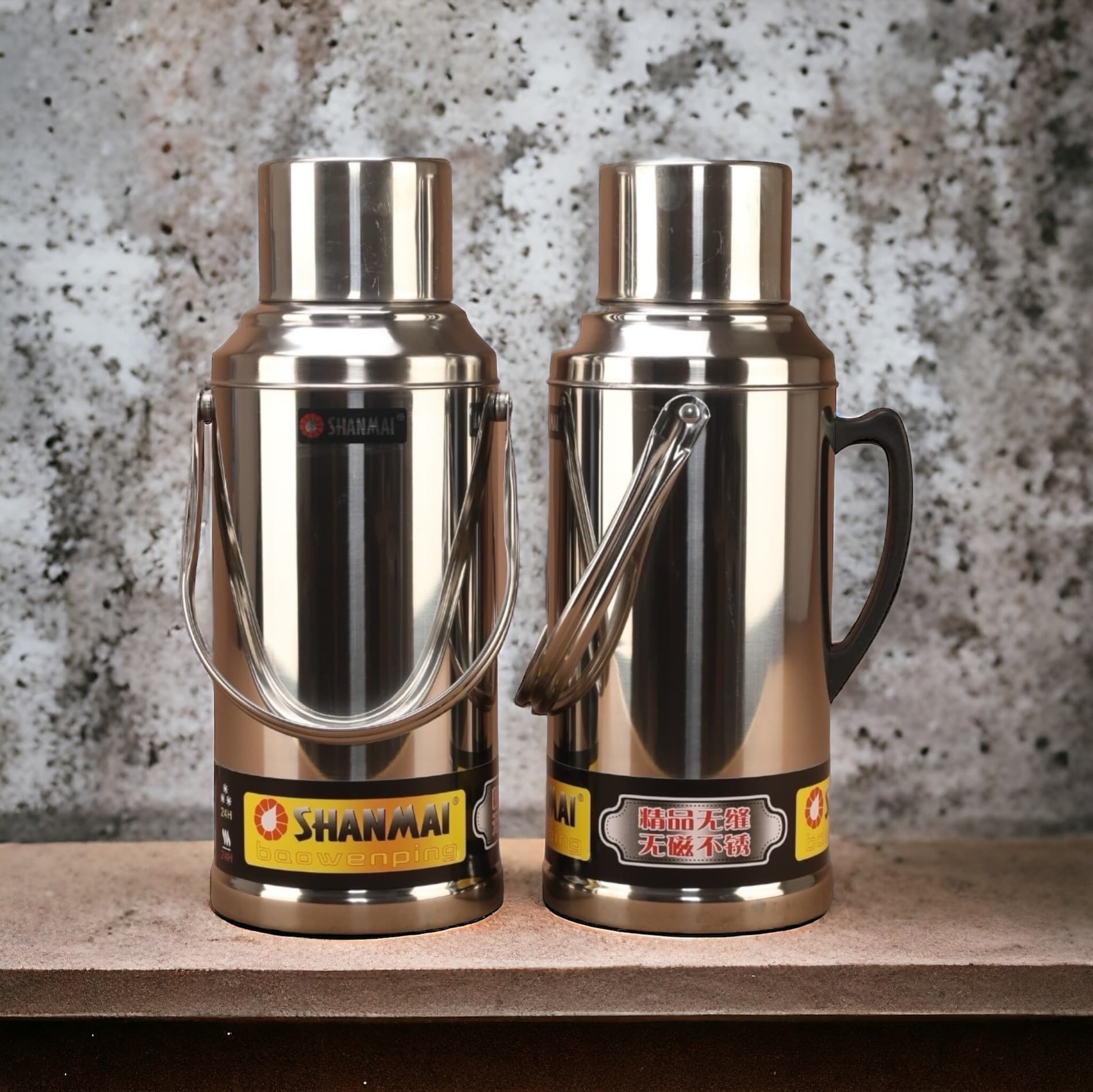 Linno 6801 Stainless Steel Vacuum Flask Insulated Bottle Hot Water Bottle Tea Kettle Thermos