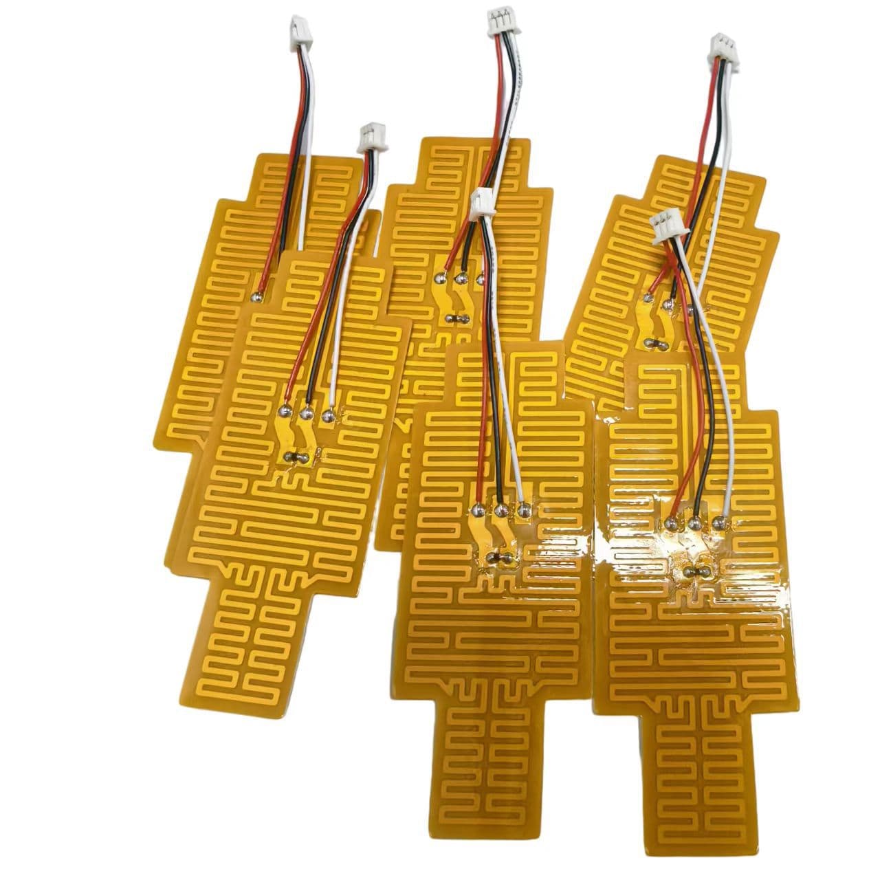Self-regulating heating sheet with built-in temperature control and thermostatic heating film