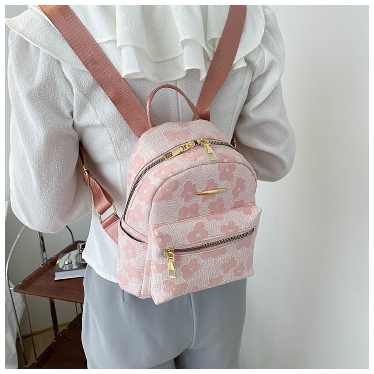 Women's 2025 New Small Backpack Korean Style Crossbody Casual Backpack