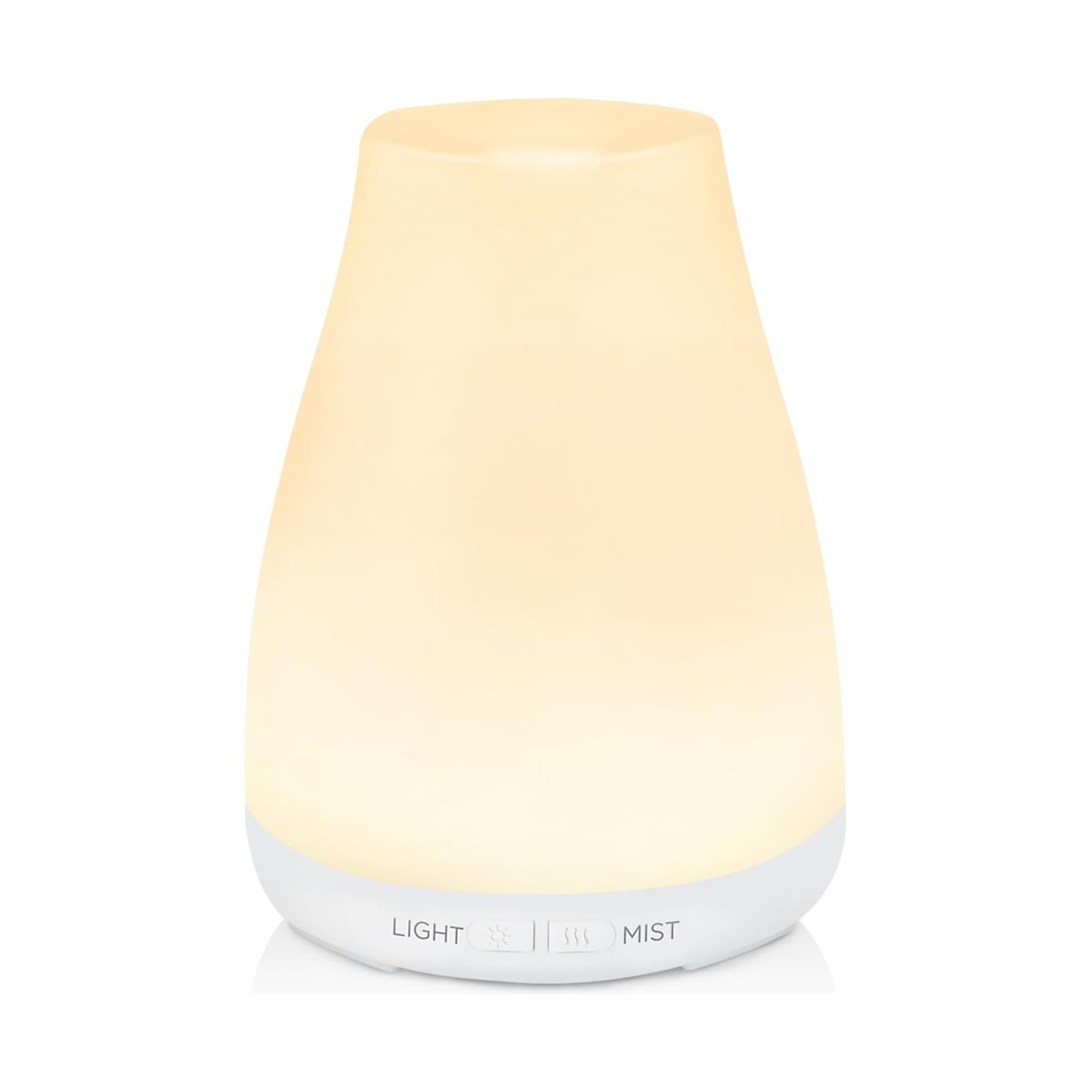 100ml essential oil diffuser home ultrasonic aromatherapy humidifier bedroom suitable for 7-color LED light without water shut-off