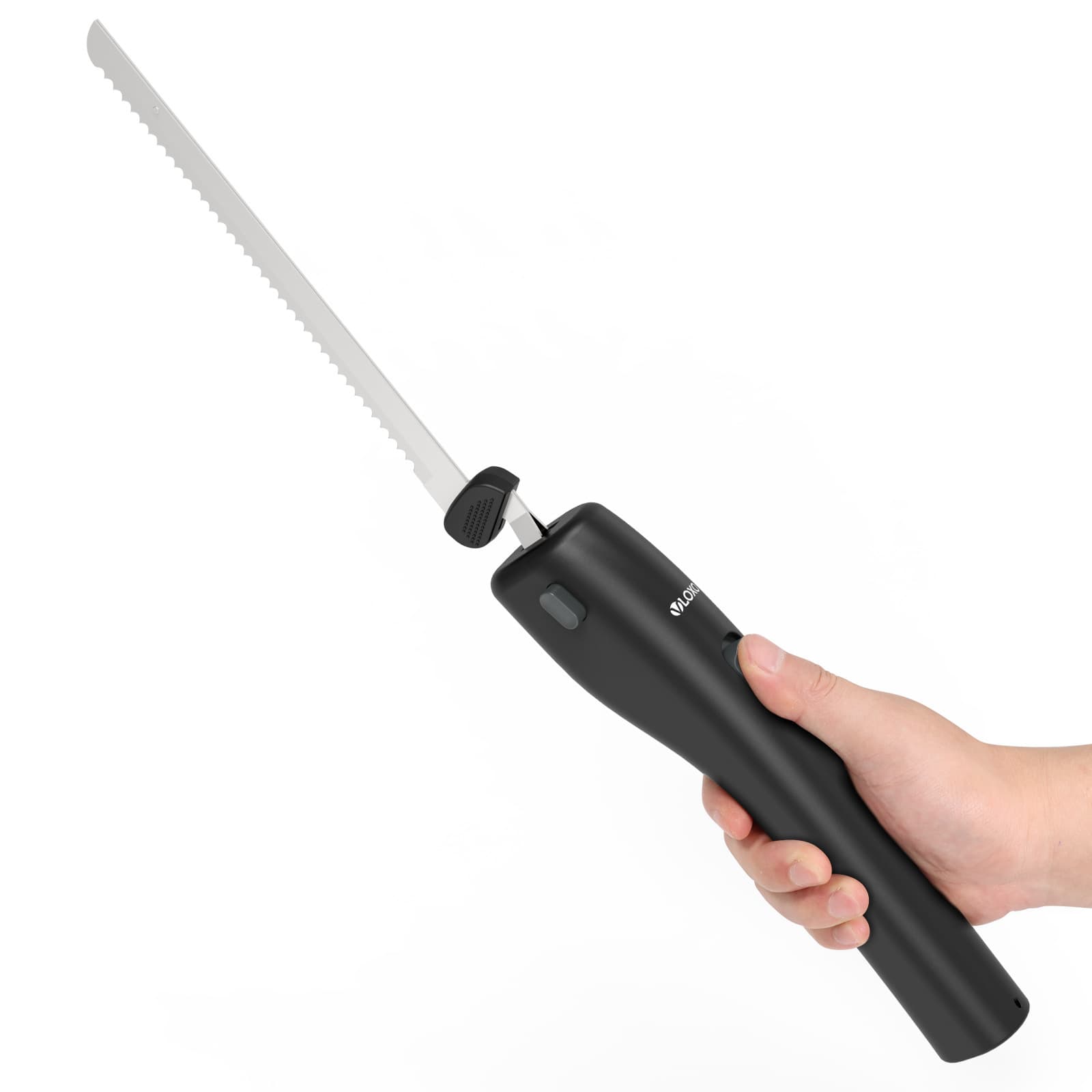 Multifunctional Bread Serrated Knife Slicer Fine Tooth Electric Cake Knife Layering Coarse Tooth Sharp Baking Cutter
