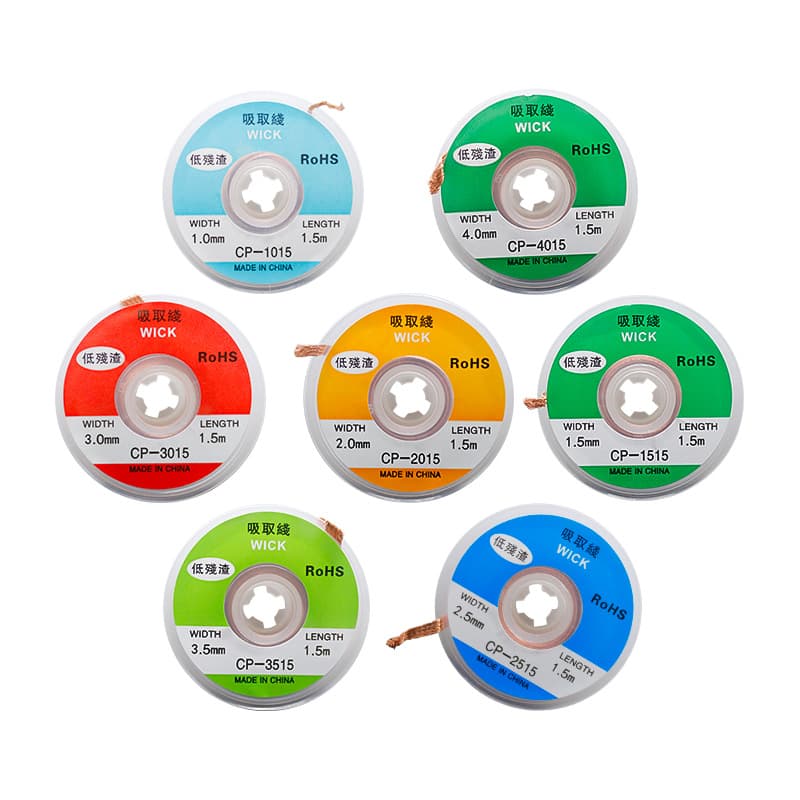 Manufacturer Desoldering Wick Solder Wick Solder Removal Tape for Mobile Phone Electronic Repair Solder Residue Cleaning Solder Joint Tin Absorption
