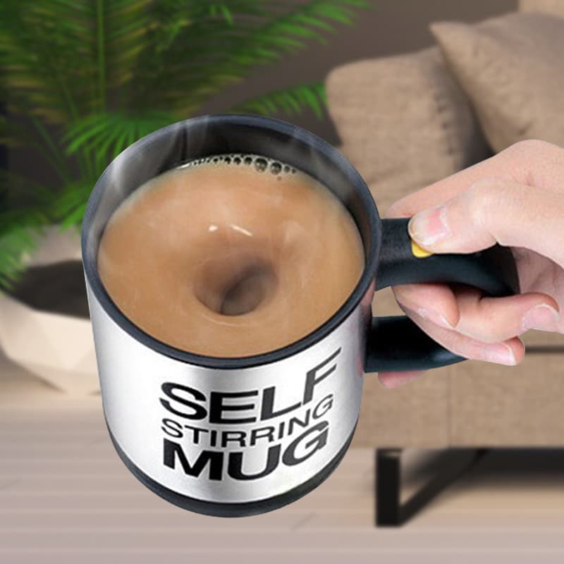 Electric Coffee Stirring Cup, Automatic Stirring Milk Coffee Cup, Lazy Stirring Cup, Magnetic Cup