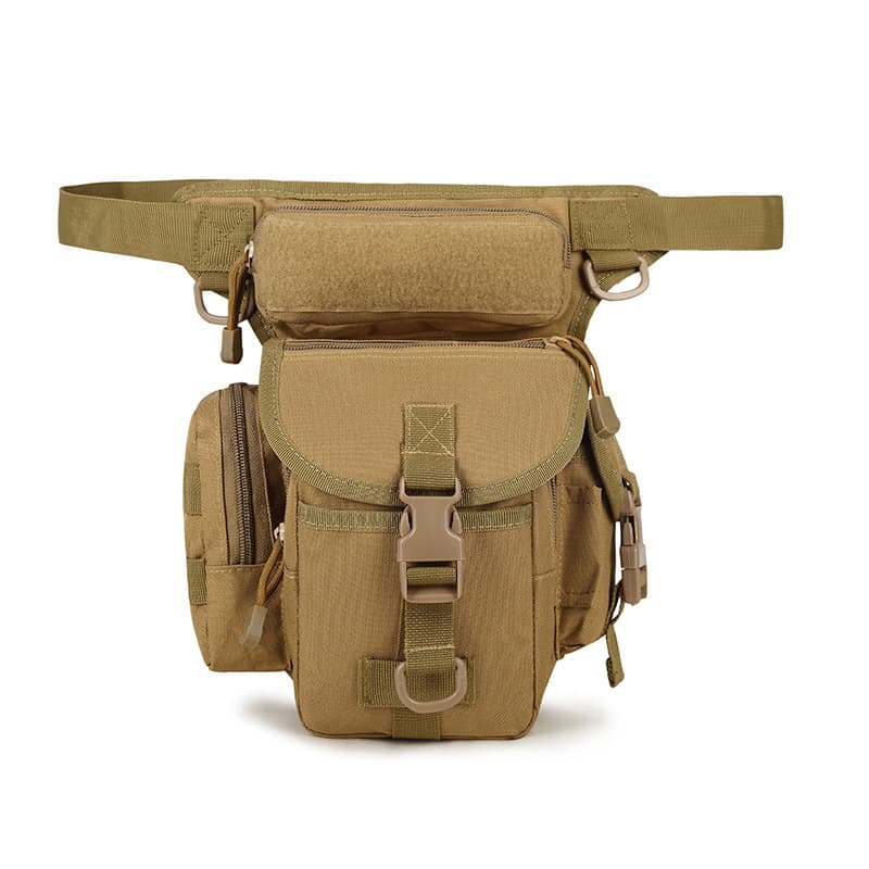 Outdoor Sports Tactical Multifunctional Waist Bag Photography Leg Bag Unisex Oxford Cloth Waterproof Wear Resistant Cycling