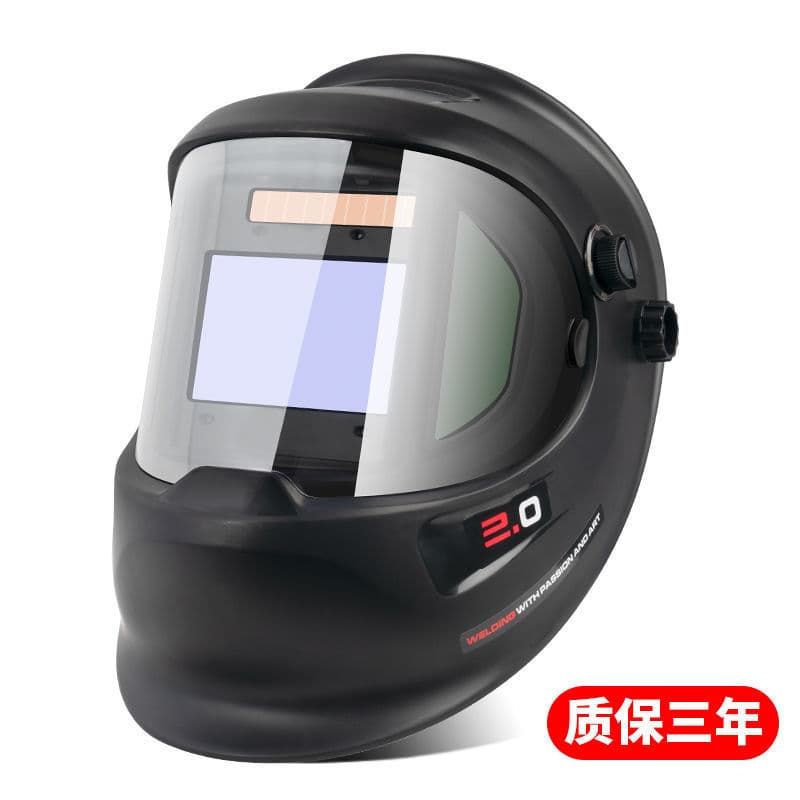 Auto-Darkening Welding Cap Head-Mounted Protection Anti-Heat Anti-Burn Face TIG Welder Mask Welding Protective Mask