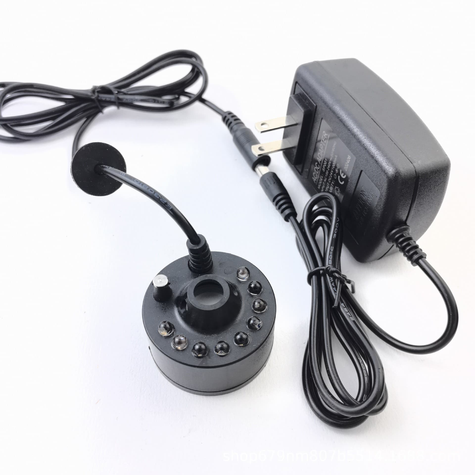 24V Plastic Misting Nozzle Wholesale Landscape Fog Nozzle for Pond Garden Bonsai Fountain