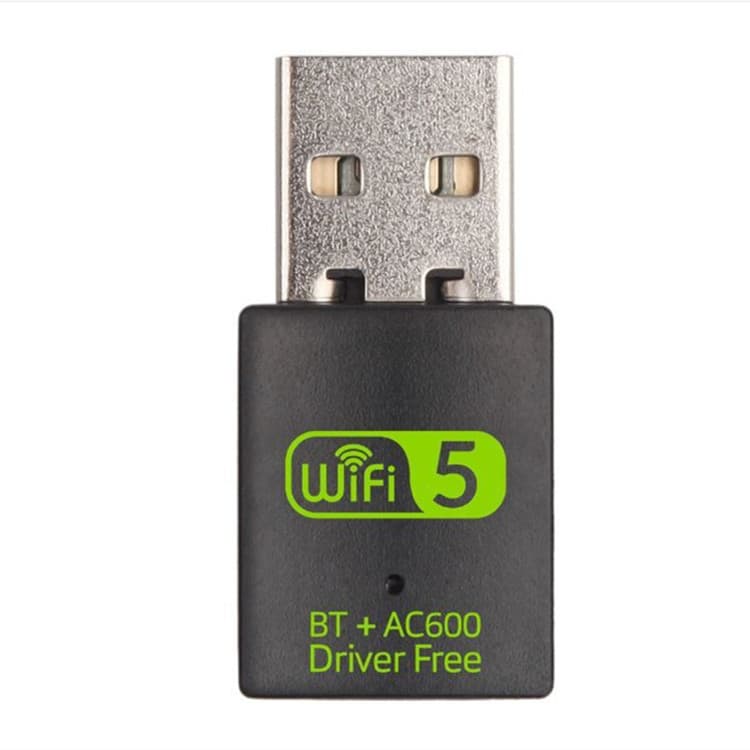 600m Dual-Band Bluetooth WiFi 2-in-1 Wireless Network Card and Receiver