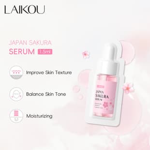 LAIKOU Sakura Essence 1 Sheet 1.5ml Serum Hydrating Moisturizing Skincare Cross-Border Supply