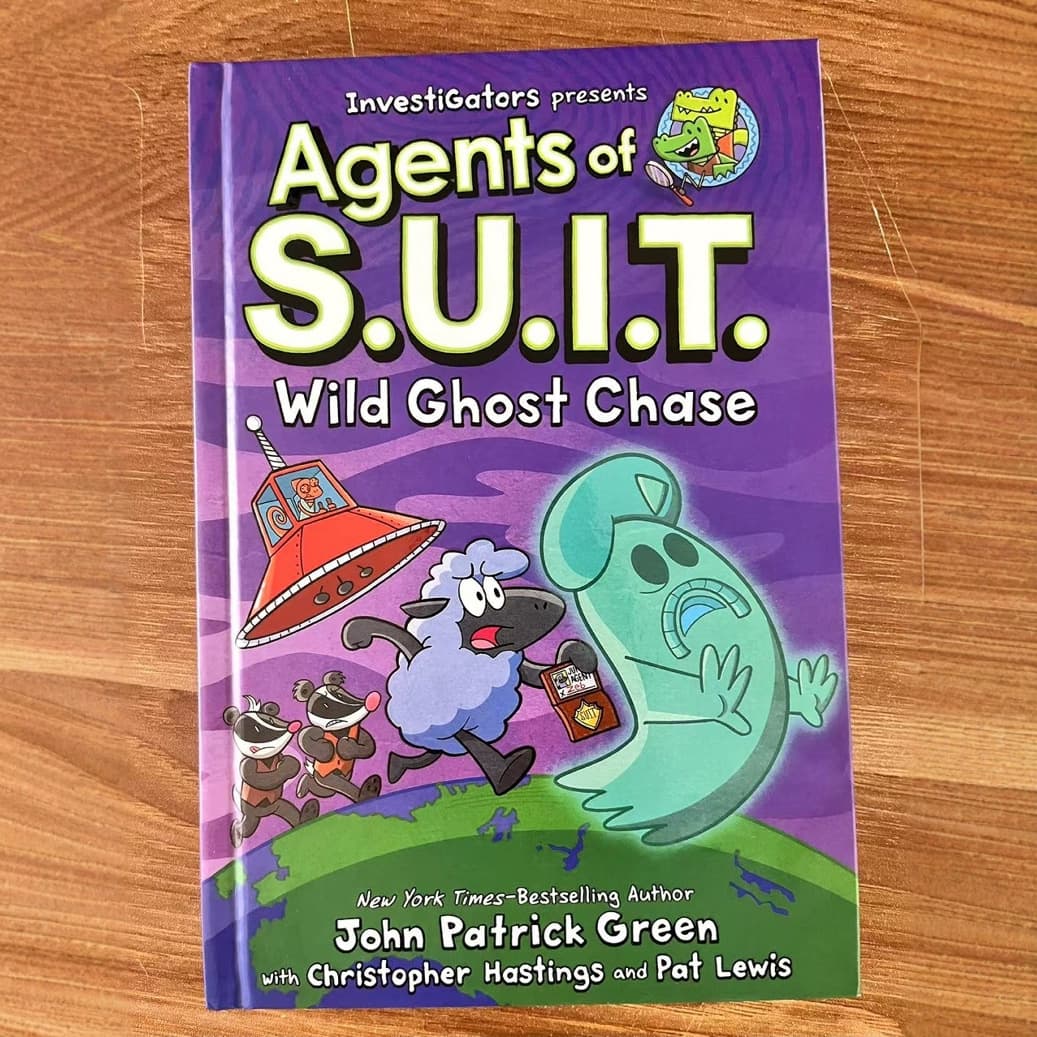 InvestiGators Agents of SUIT Crocodile Detective Scout Gaffer 3 Hardcover Comic Book