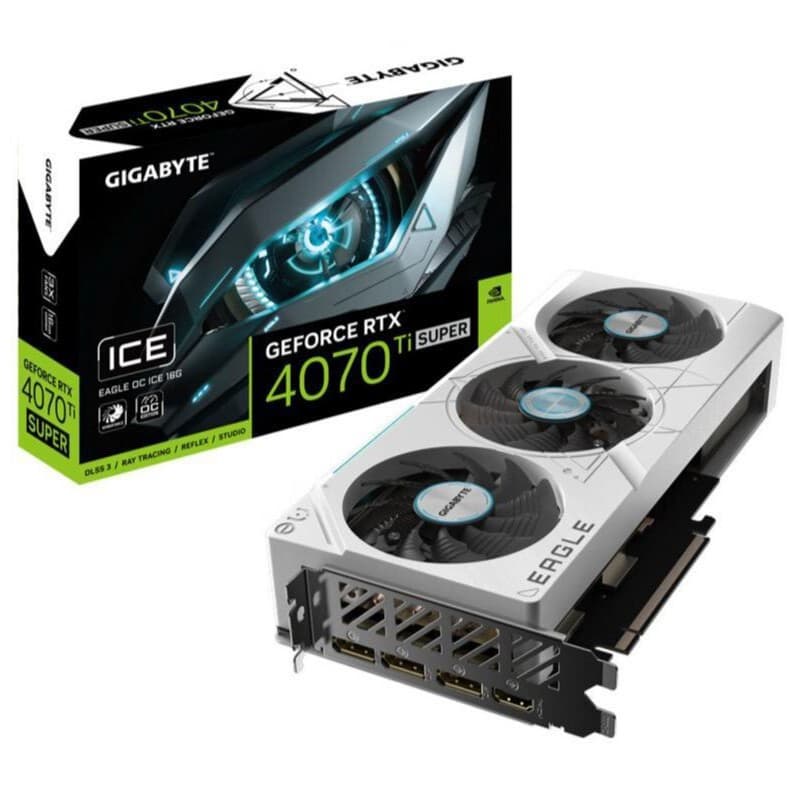 for Gigabyte GeForce RTX 4070 TiS EAGLE OC ICE 16G Desktop Graphics