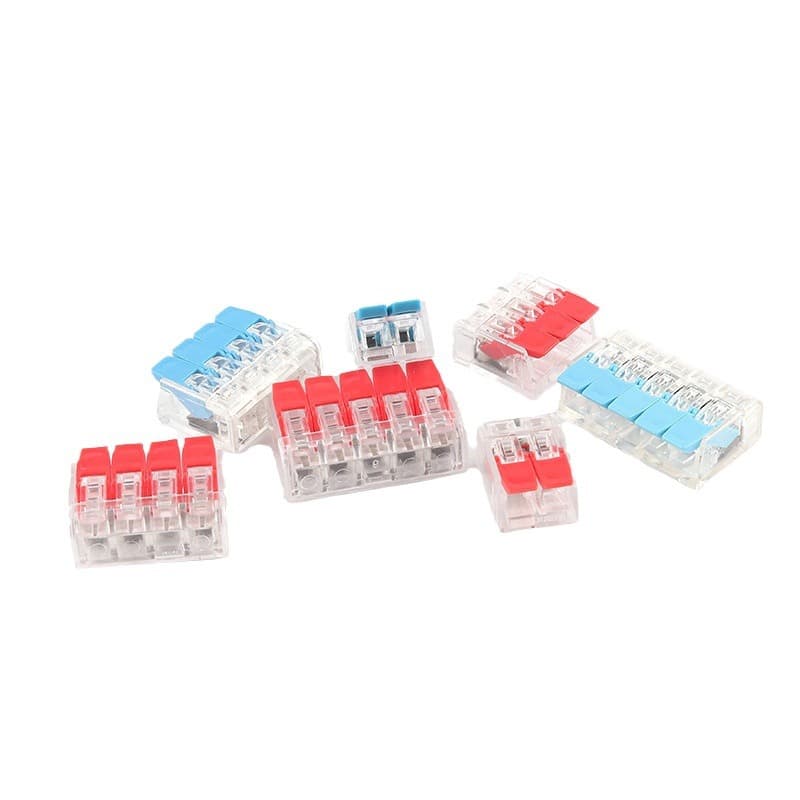 Quick Wire Connector PCT-412413 2-Way 3-Way Home Electrical Wire Splice Terminal for Lighting