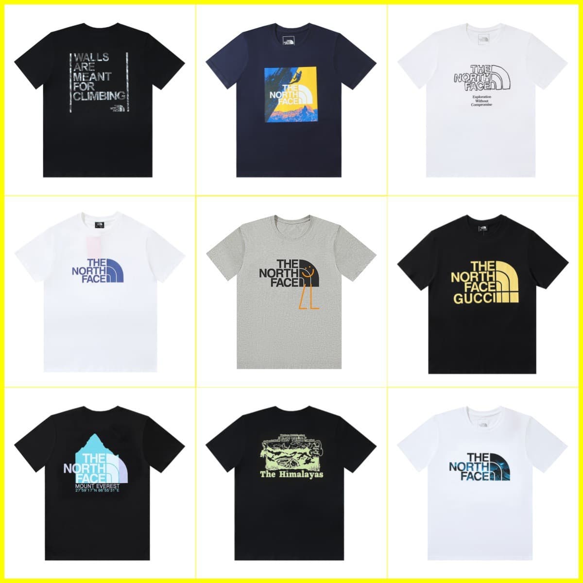 Cotton Loose Fit T-Shirt for Men Couples Trendy Printed Round Neck Harajuku Style