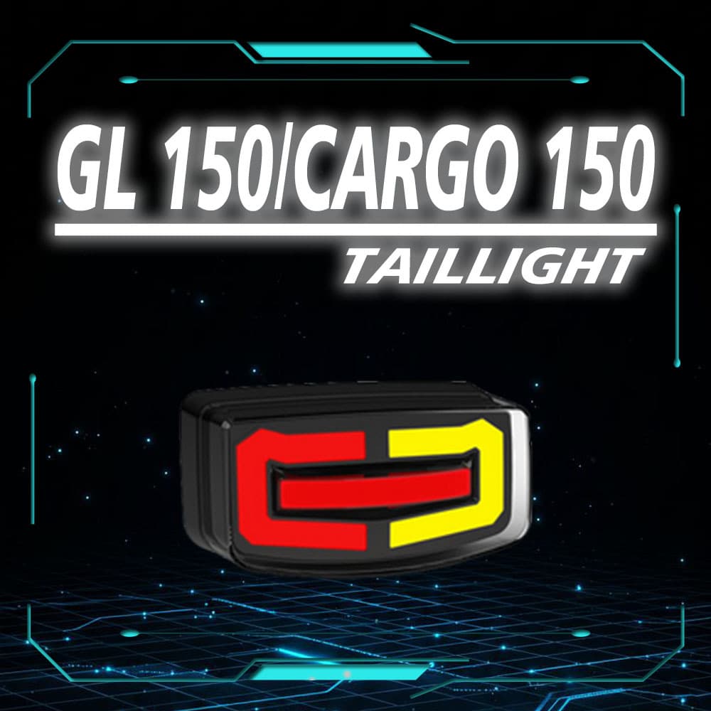 Compatible with GL 150 / CARGO 150 Motorcycle LED Brake Tail Light Modification Turn Signal Brake Light