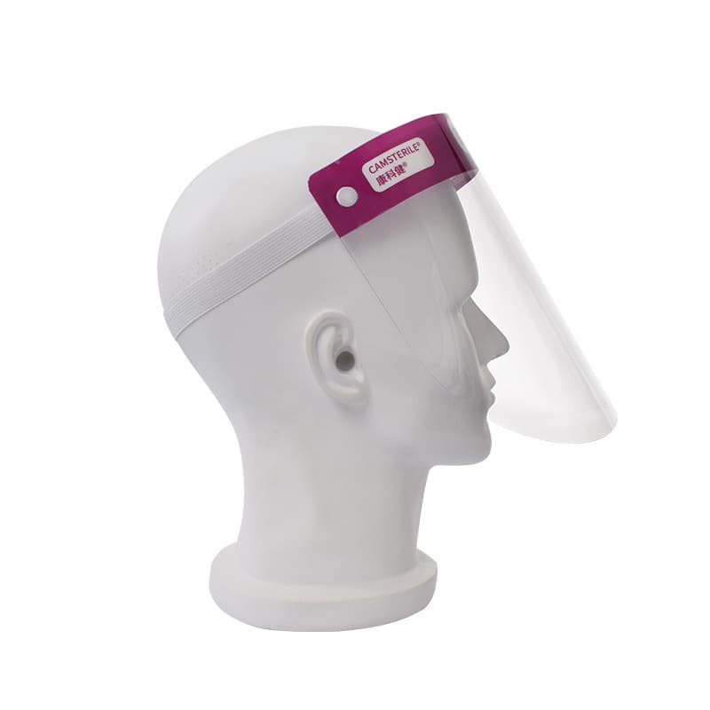 Stock Isolation Face Shield, Face Screen for Medical Use, Clear and Transparent Protective Mask, Anti-Droplet Facial Protection