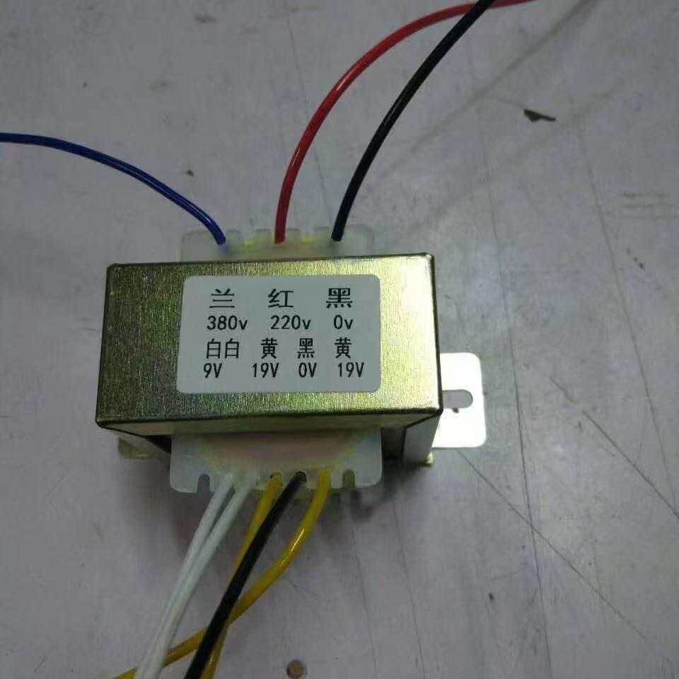 Inverter welding machine 30W control transformer 220V/380V to dual 19V/9V 30W lead wires, all-copper full power