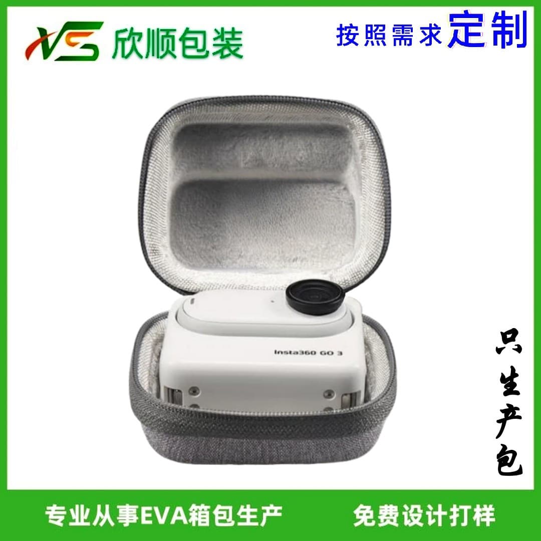 Compatible with Insta360 GO 3S Mini Body Bag 360 GO 3 Portable Splash-Proof Dance Dragon Fabric Protective Case
